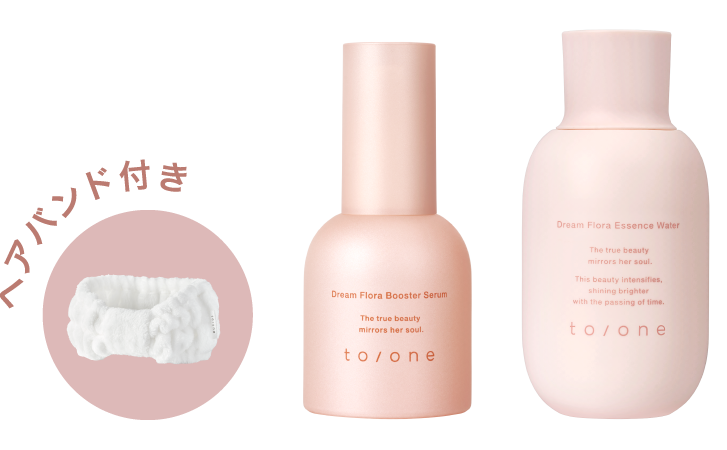ドリーム フローラ ブースター セラム ドリーム フローラ エッセンス ウォーター ヘアバンド付きセット